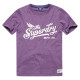 Superdry Γυναικεία κοντομάνικη μπλούζα Vintage Script Style College T-Shirt